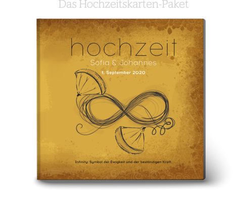 Hochzeitskarten-Design individuell von Petty Heisler