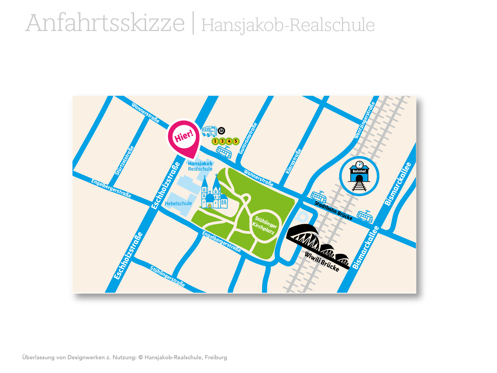 126 Hansjakob-Realschul_Anfahrtsskizze Anfahrtsskizze zur Hansjakob-Realschule