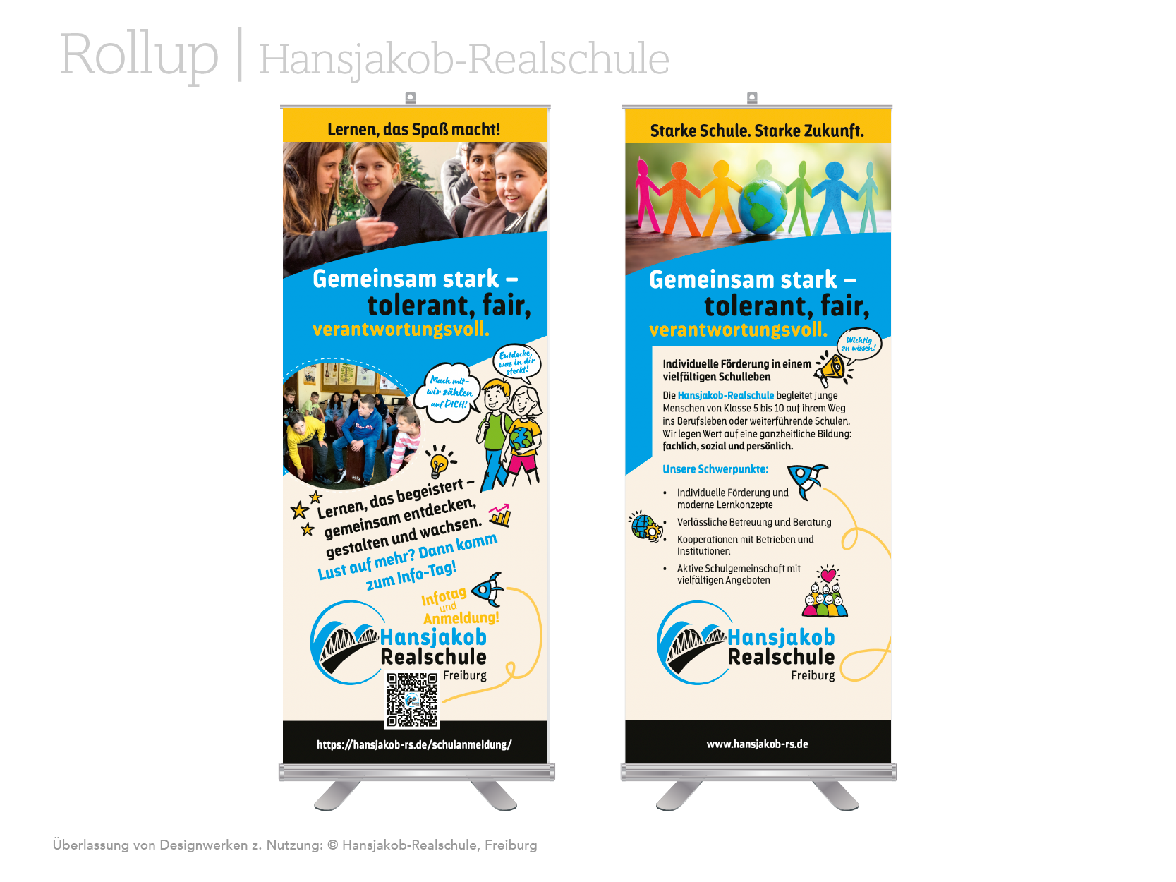 126 Hansjakob-Realschul_Rollup Rollups der Hansjakob Realschule